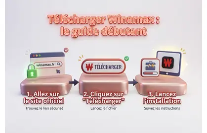 Le téléchargement de Winamax sur le site officiel
