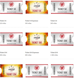 Les ticket et le compte joueur sur Winamax