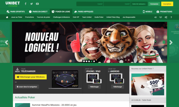 Avis sur Unibet poker.