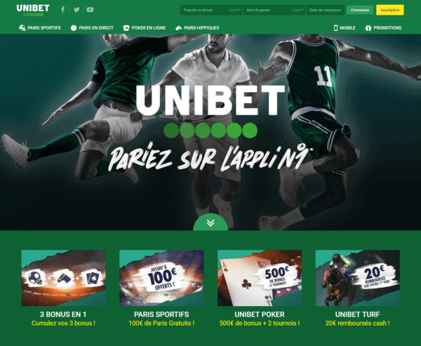 Unibet avis sur le poker et paris en ligne.