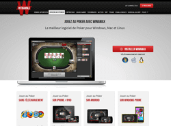 Vue d'une page de wina online.