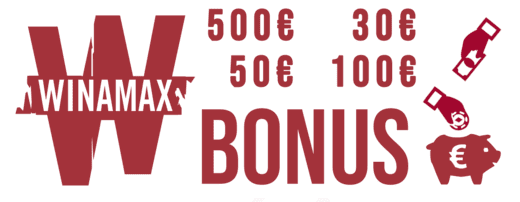 Winamax bonus de 100 ou de 500 euros ?