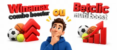 Winamax combo booster ou Betclic multi boost