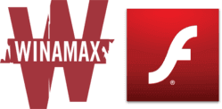 Winamax et Flash associés pour jouer dans un navigateur web.