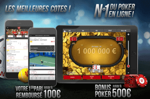 Jouer au Poker ou Parier avec Winamax dans un iPad