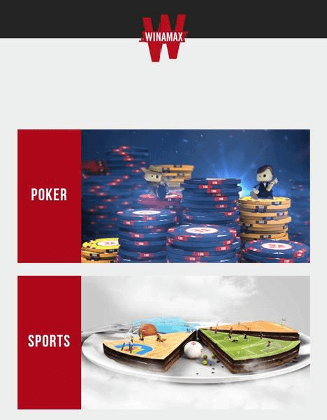 Winamax sur iPhone (poker et paris sportifs).