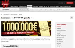 Winamaxs, ou plutôt Winamax.