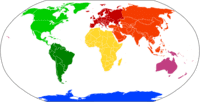 zones geographiques du monde